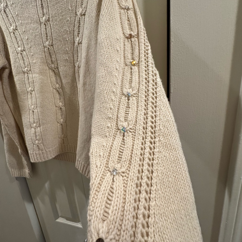 Zadig & Voltaire Beige Knit Sweater - Picture 6 of 12